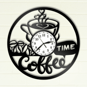 Ceas cadou cu cana de cafea - "Coffee time"