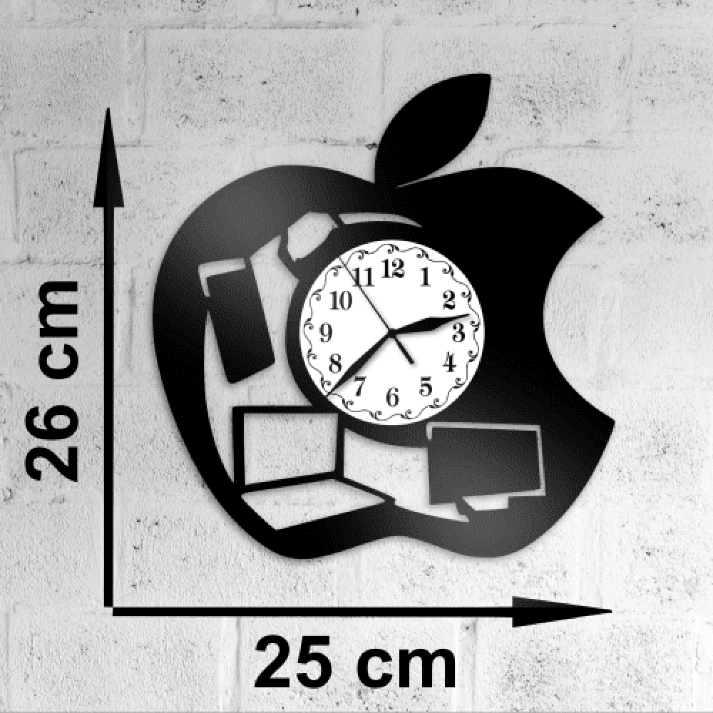 Ceas cadou cu laptop - Apple